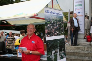 Promotion de la FoirExpo de Sciez au Marché Folklorique de Vevey 