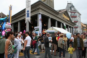 Promotion de la FoirExpo de Sciez au Marché Folklorique de Vevey 