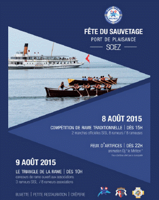 Fête du Savetage les 8 et 9 Aout 2015