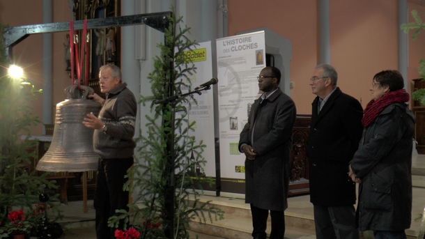 Cérémonie en l'église de Sciez