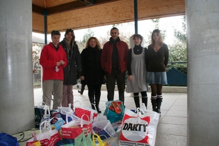 Le groupe scolaire des Buclines participait également à cette opération de solidarité