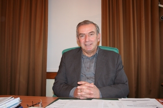 Le maire de sciez Jean-Luc Bidal
