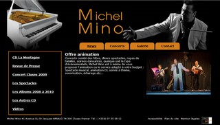 le site Internet de Michel Mino 