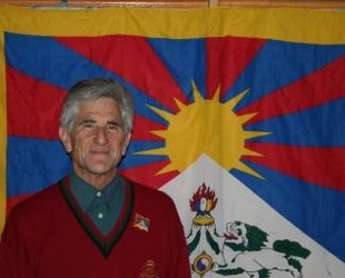 Jean-Claude-Perreard le Président de l'Association Objectif Tibet