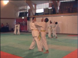 Démonstration de Ju-Jitsu au C.A.S 