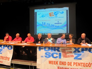 Les membres du comité de la Foirexpo