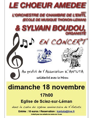 Concert - Choeur-Amedee