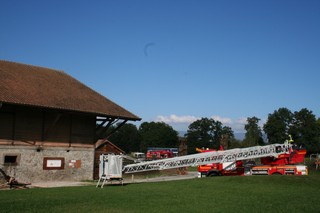 Incendie au Parc Cinémalier 