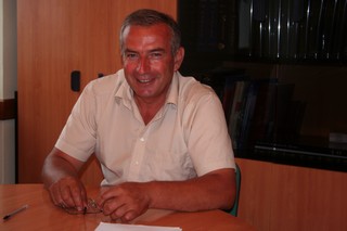 le Maire de Sciez, Jean-Luc Bidal 