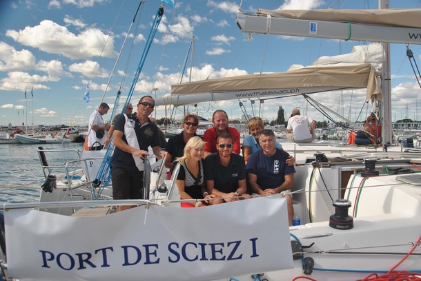 l'équipage de Sciez lors de la Bordee en 2013