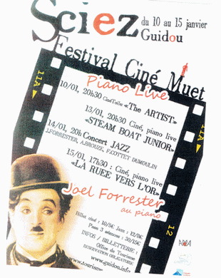 Festival Ciné Muet Jazz Piano Live 