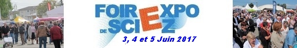 Foirexpo de Sciez les 3, 4 et 5 Juin 2017