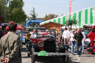 Lors de l'inauguration de la Foirexpo 2008