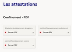 Confinement-Attestations-Pddf