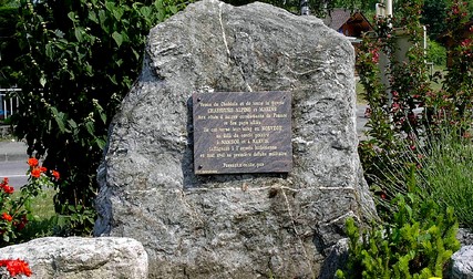 Stèle à la mémoire des combattants de Narvik et Namsos