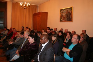 Lors de l'assemblée générale 