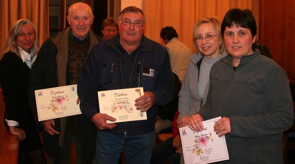 Lors de la Remise des prix